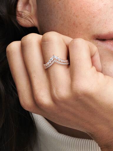 Princess Wishbone Ring