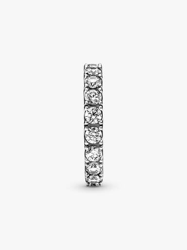 Sparkling Row Eternity Ring