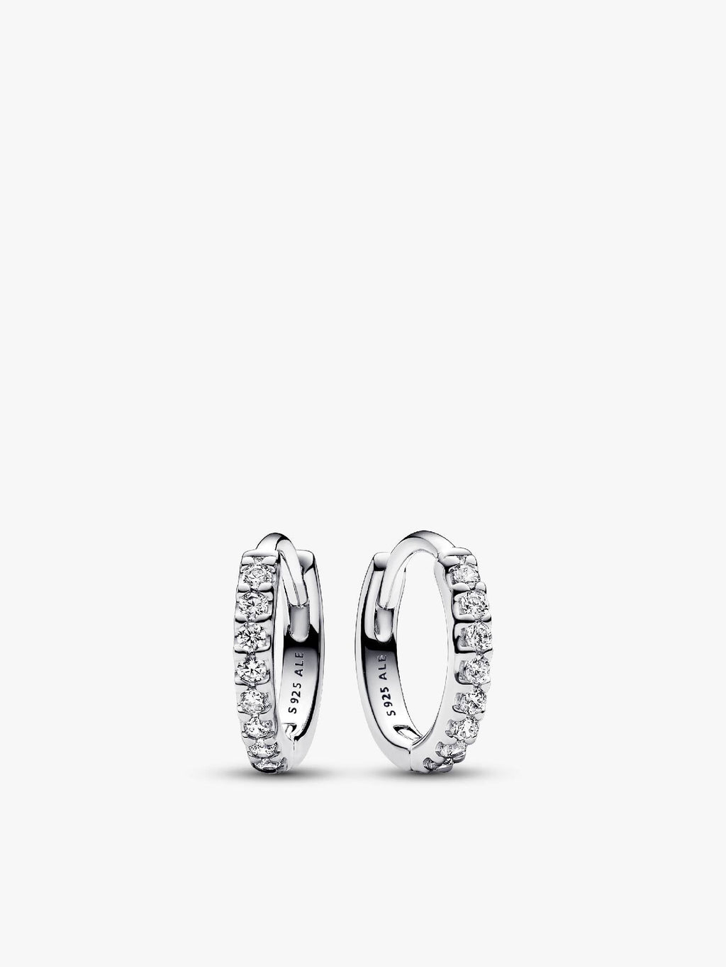 Sparkling Mini Hoop Earrings