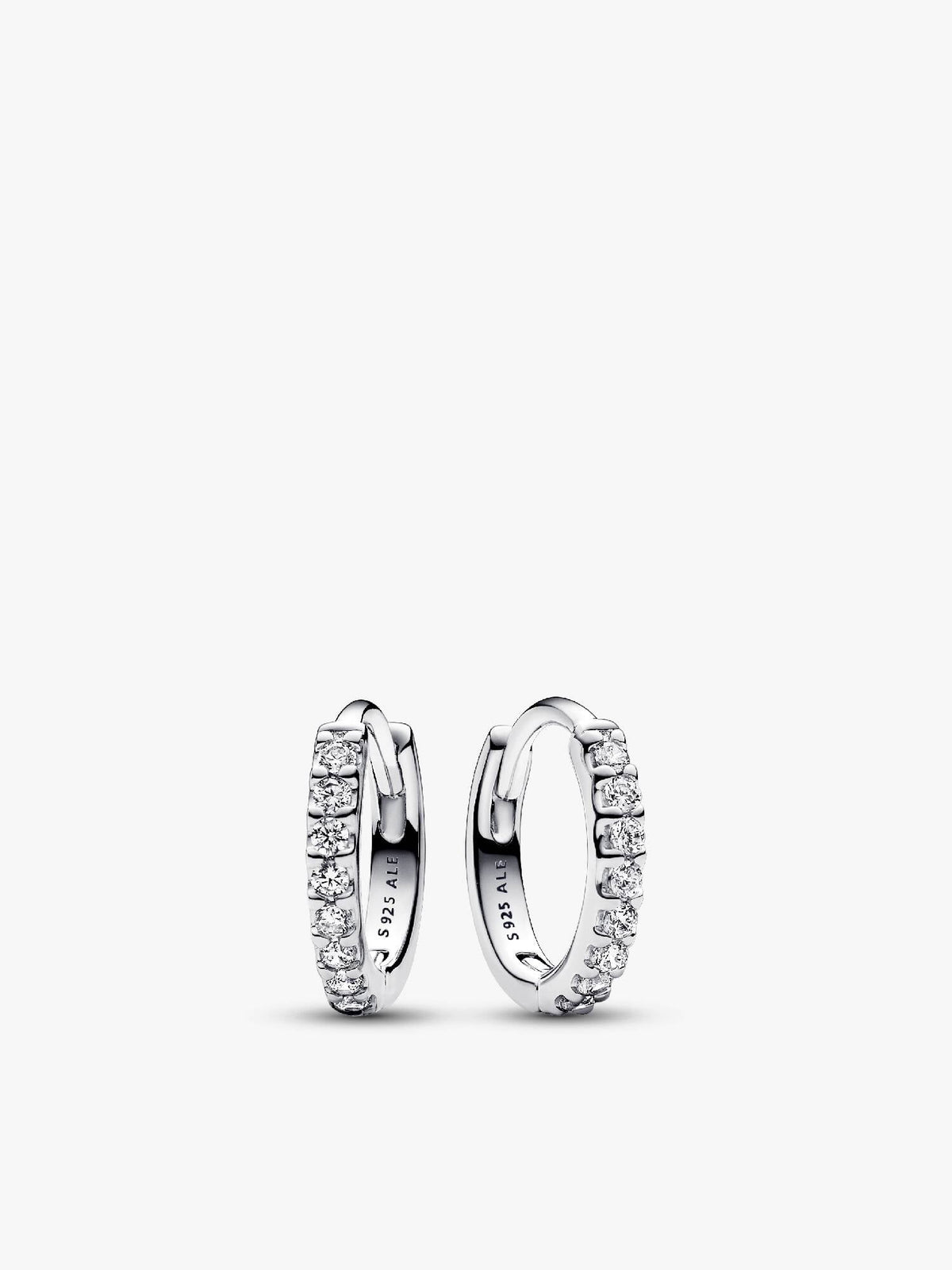 Sparkling Mini Hoop Earrings