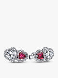 Halo Hearts Stud Earrings