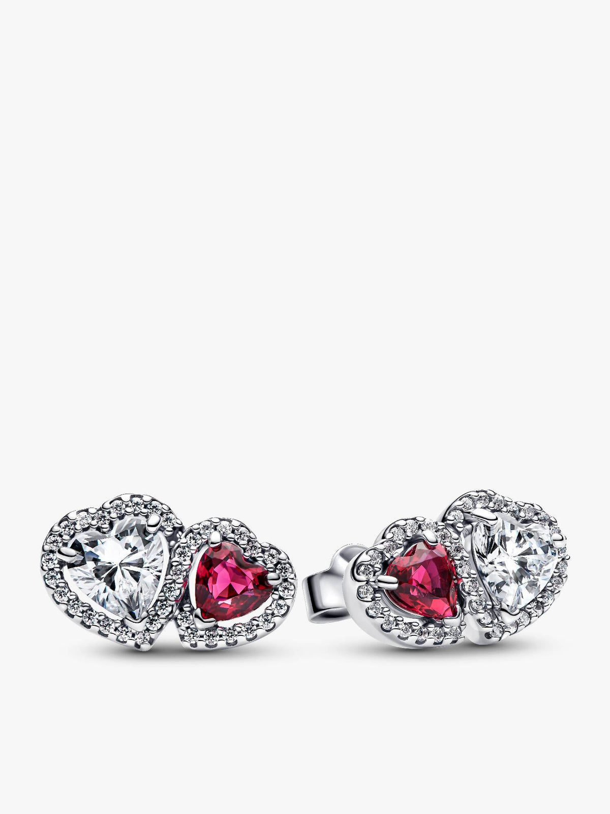 Halo Hearts Stud Earrings