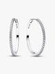 Sparkling Hoop Earrings