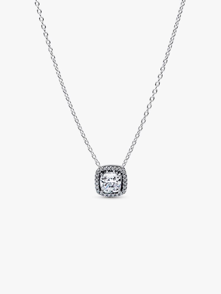 Halo Pendant Collier Necklace