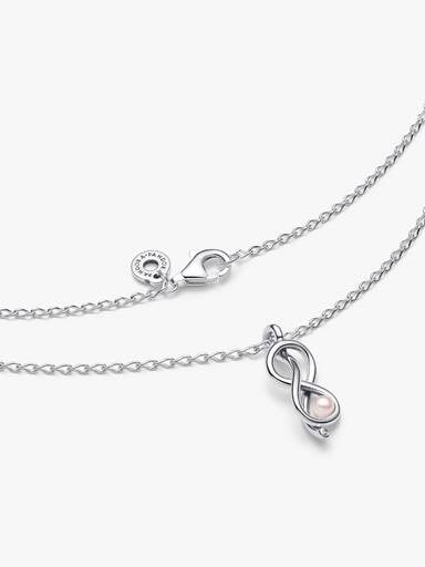 Infinity Knot Collier Necklace