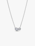 Embracing Halo Necklace