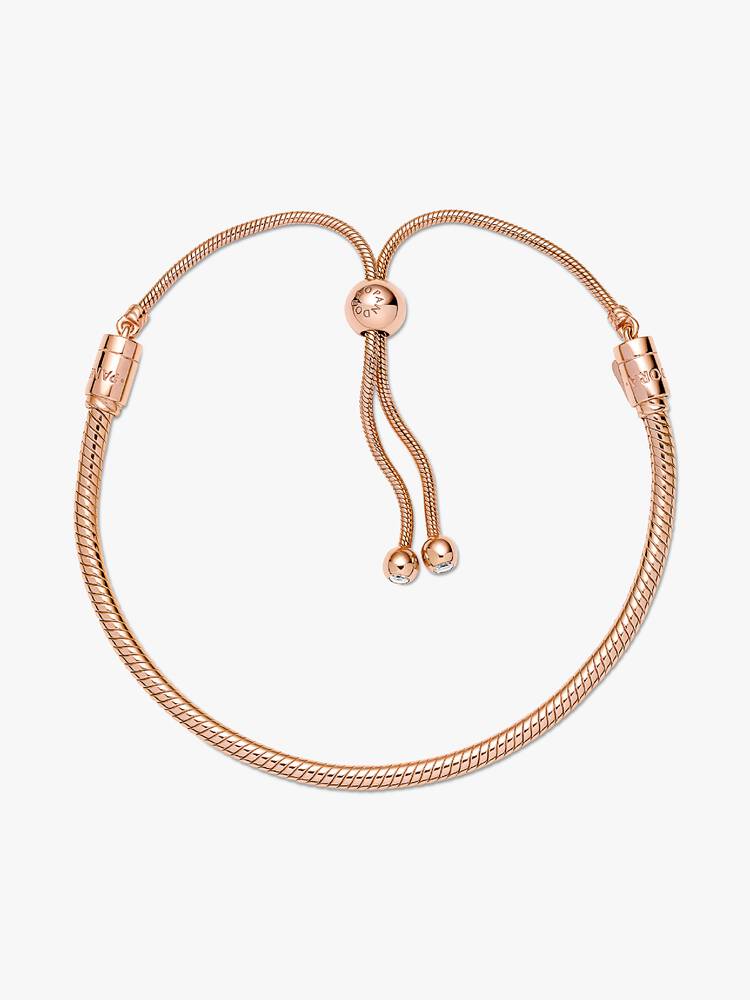 Pandora Moments Snake Chain Slider Bracelet