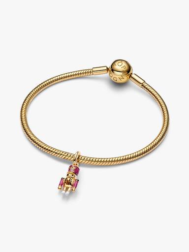 Moveable Nutcracker Dangle Charm