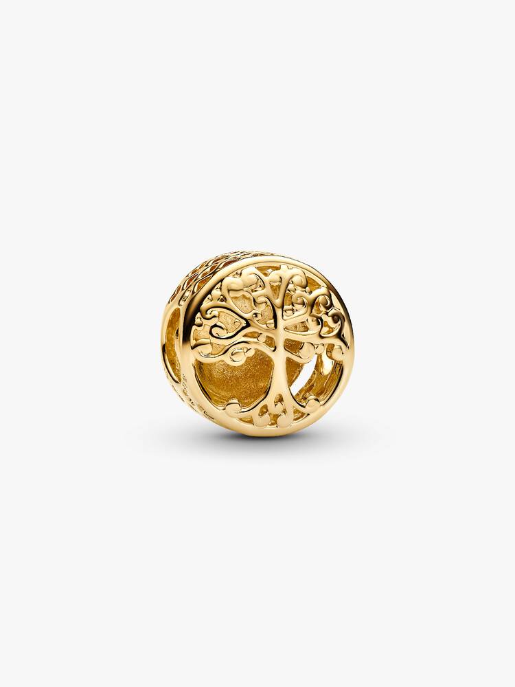 Openwork Family Roots Charm