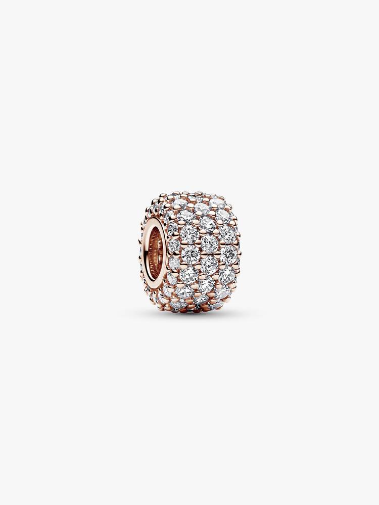 Sparkling Pavé Triple-row Charm