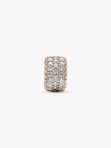 Sparkling Pavé Triple-row Charm