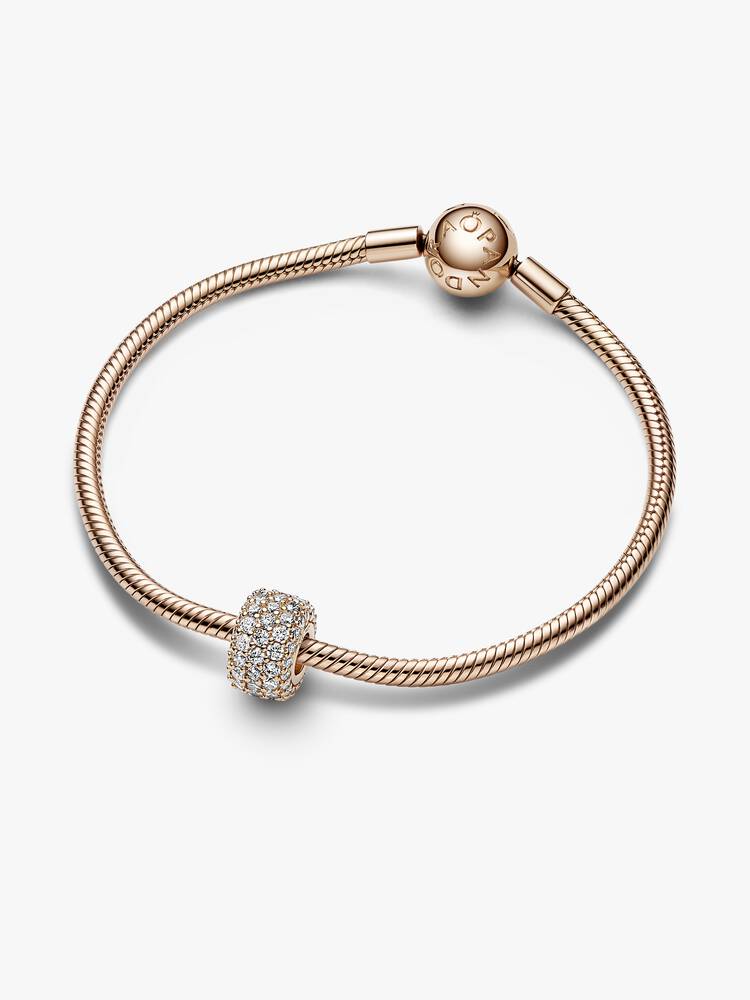 Sparkling Pavé Triple-row Charm