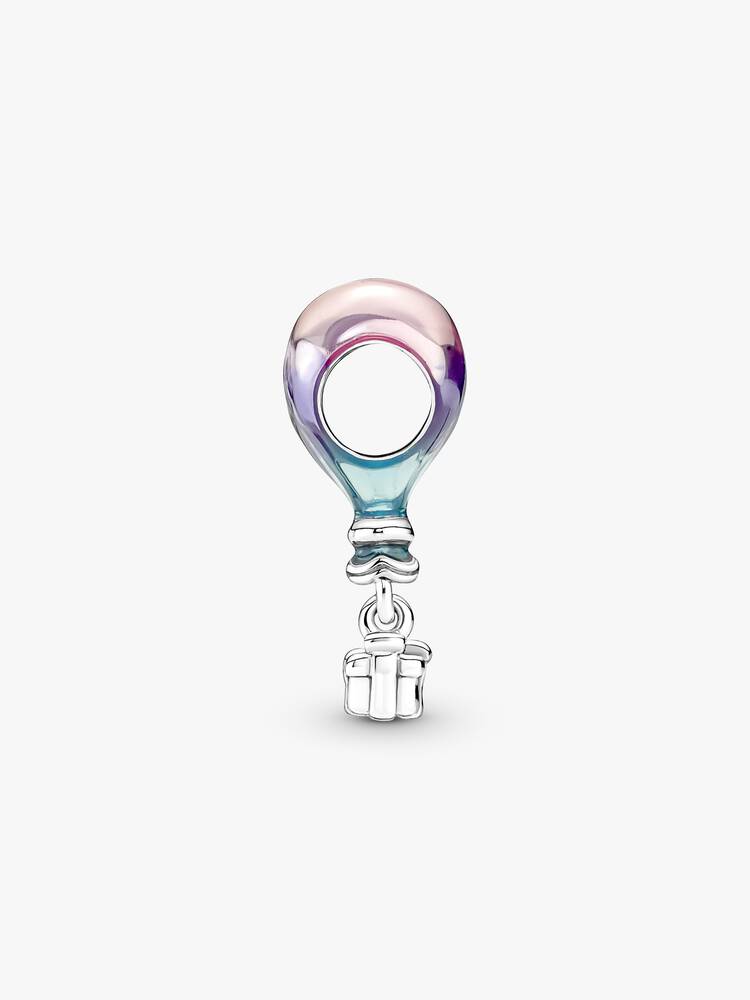 Happy Birthday Hot Air Balloon Charm