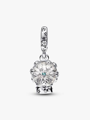 Snowflake Snowglobe Dangle Charm