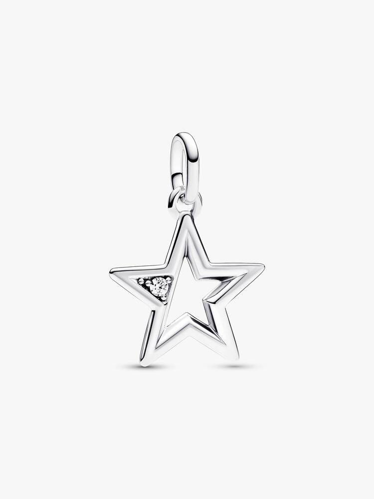 Pandora ME Sparkling Star Medallion Charm