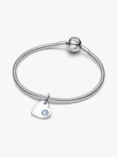 March Heart Dangle Charm