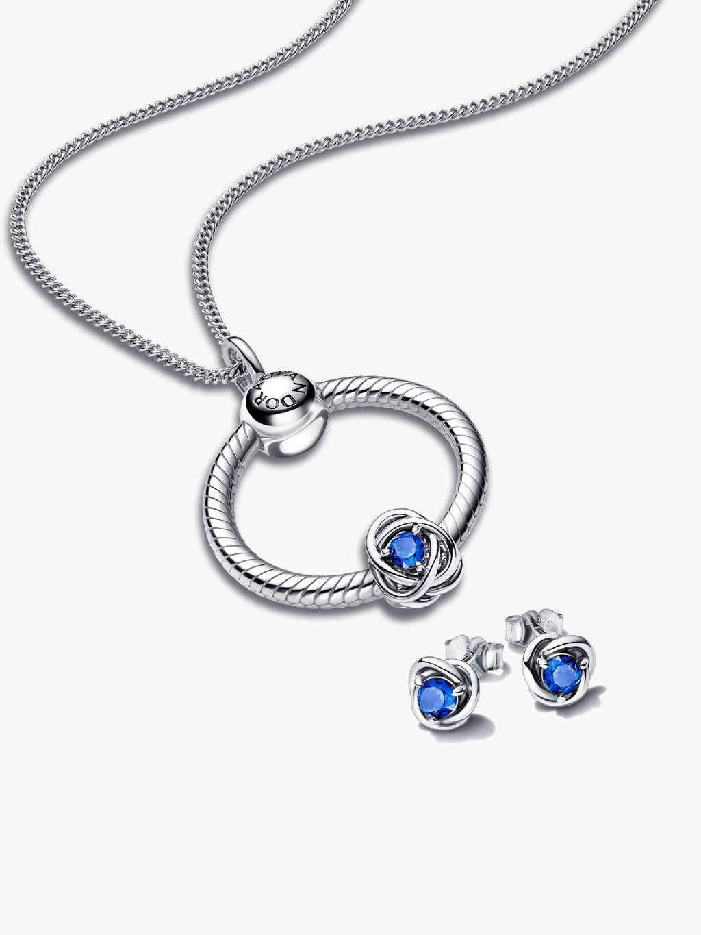 September Birthstone Eternity Circle Charm